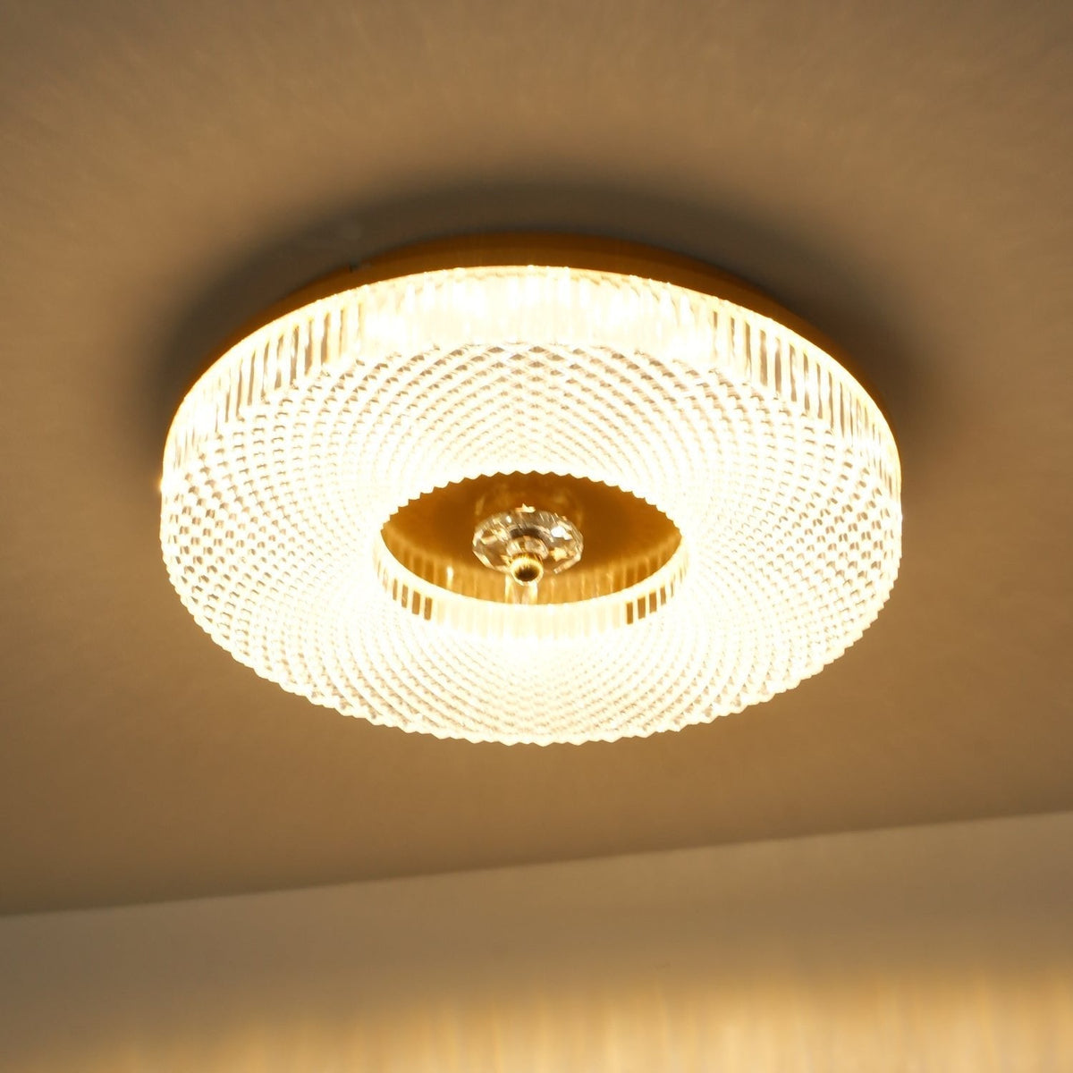 Nirenaine flache Deckenleuchte LED Acryl