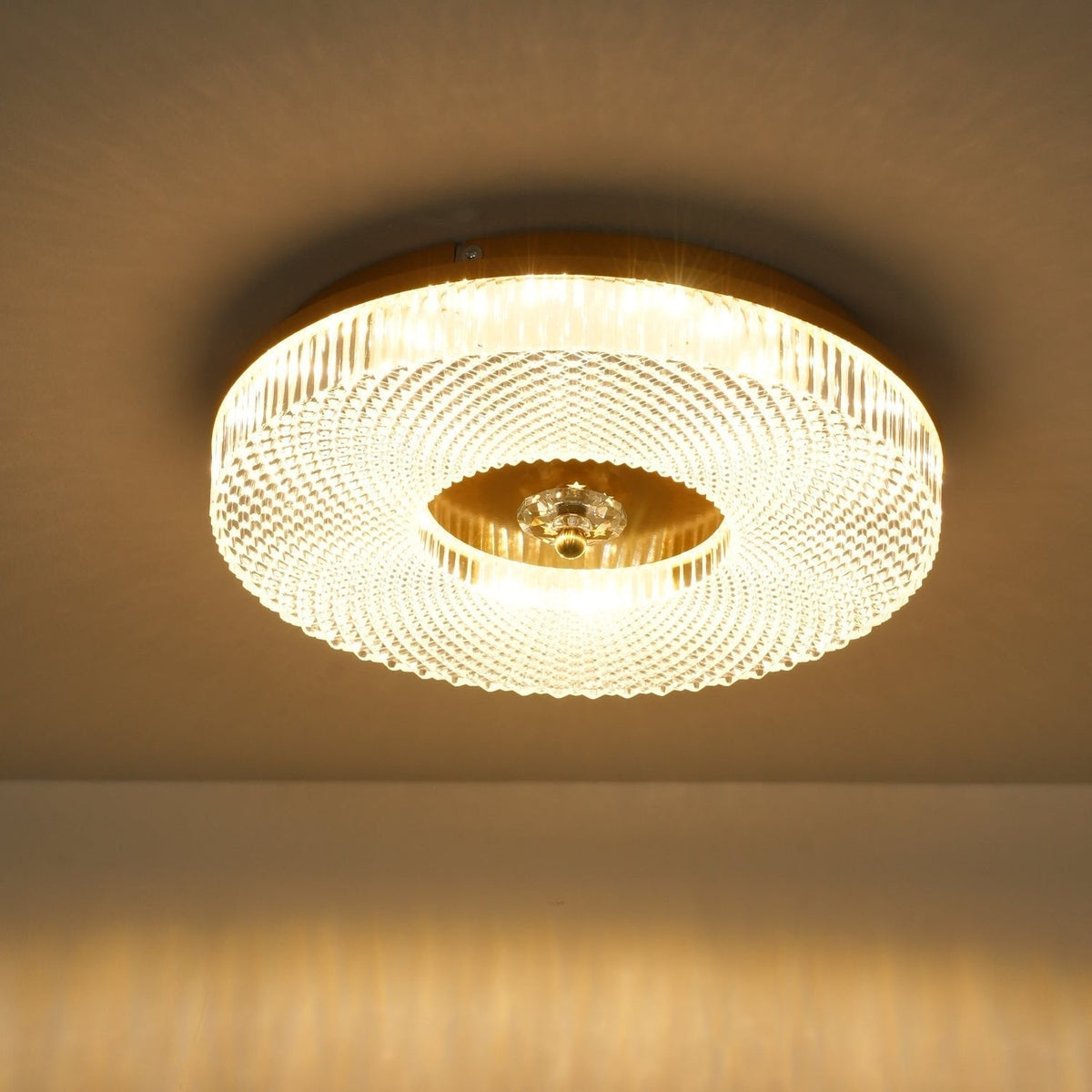Nirenaine flache Deckenleuchte LED Acryl