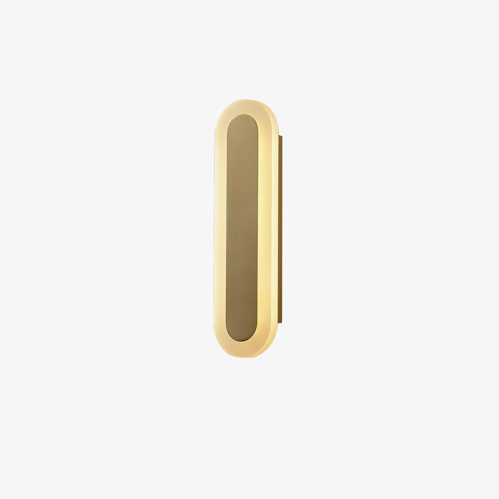 Solanelle zeitgenössische minimalistische Wandleuchte aus Messing