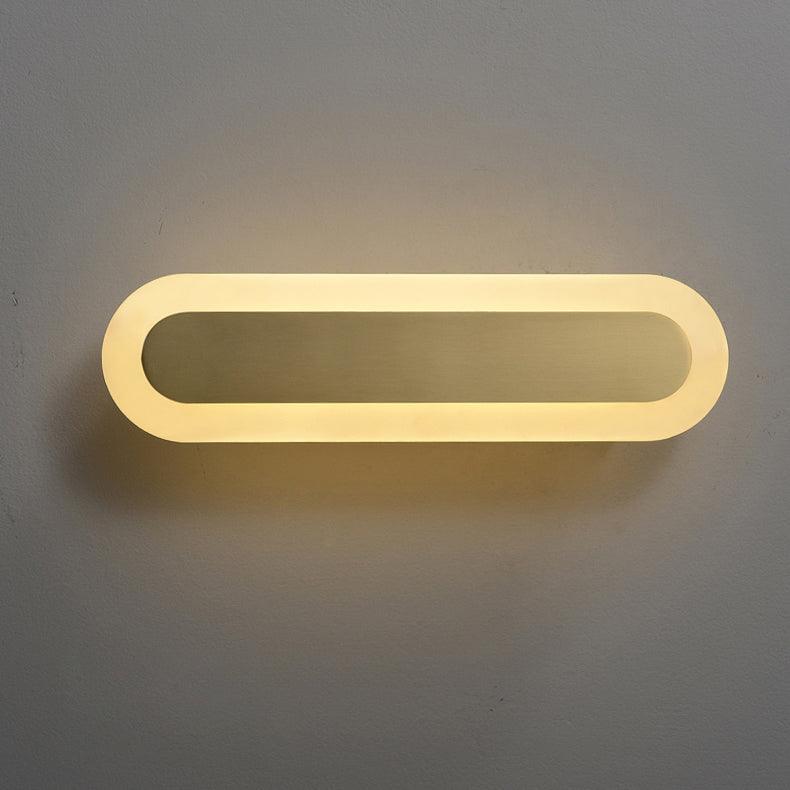 Solanelle zeitgenössische minimalistische Wandleuchte aus Messing