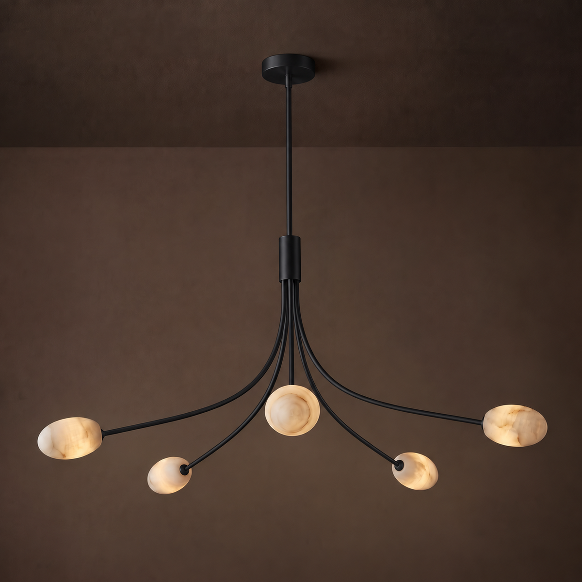 Castercombe Alabaster-Kronleuchter
