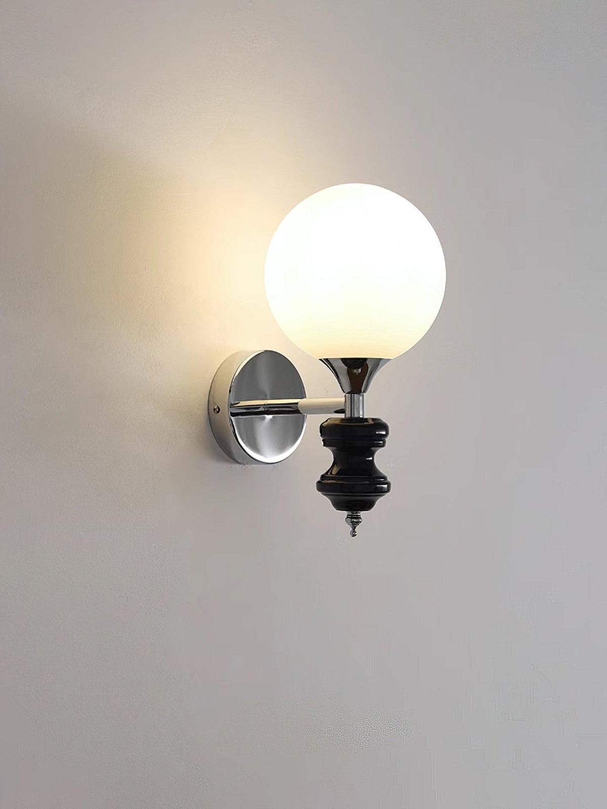 Sune Vintage-Wandleuchte aus Glas