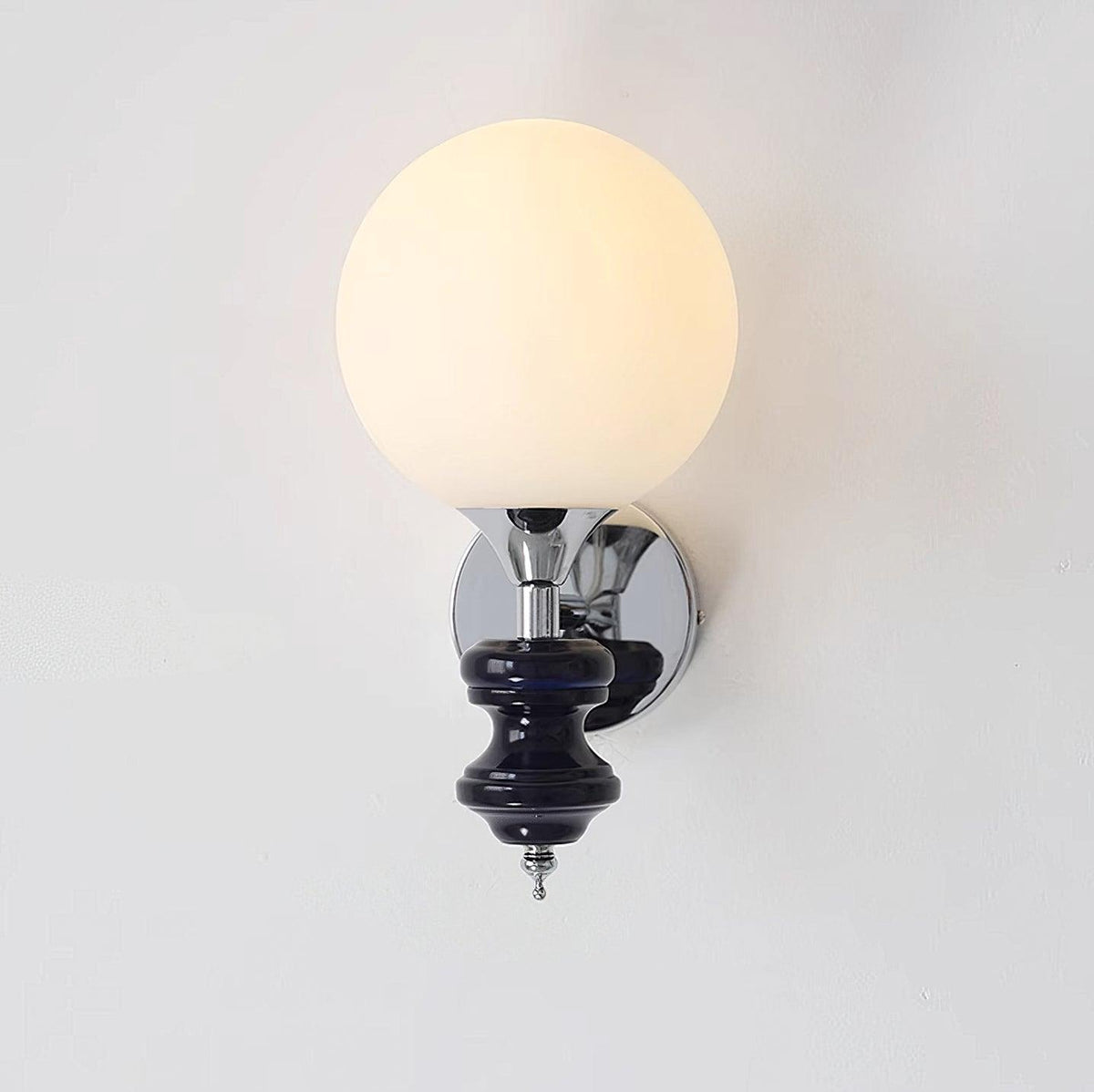 Sune Vintage-Wandleuchte aus Glas