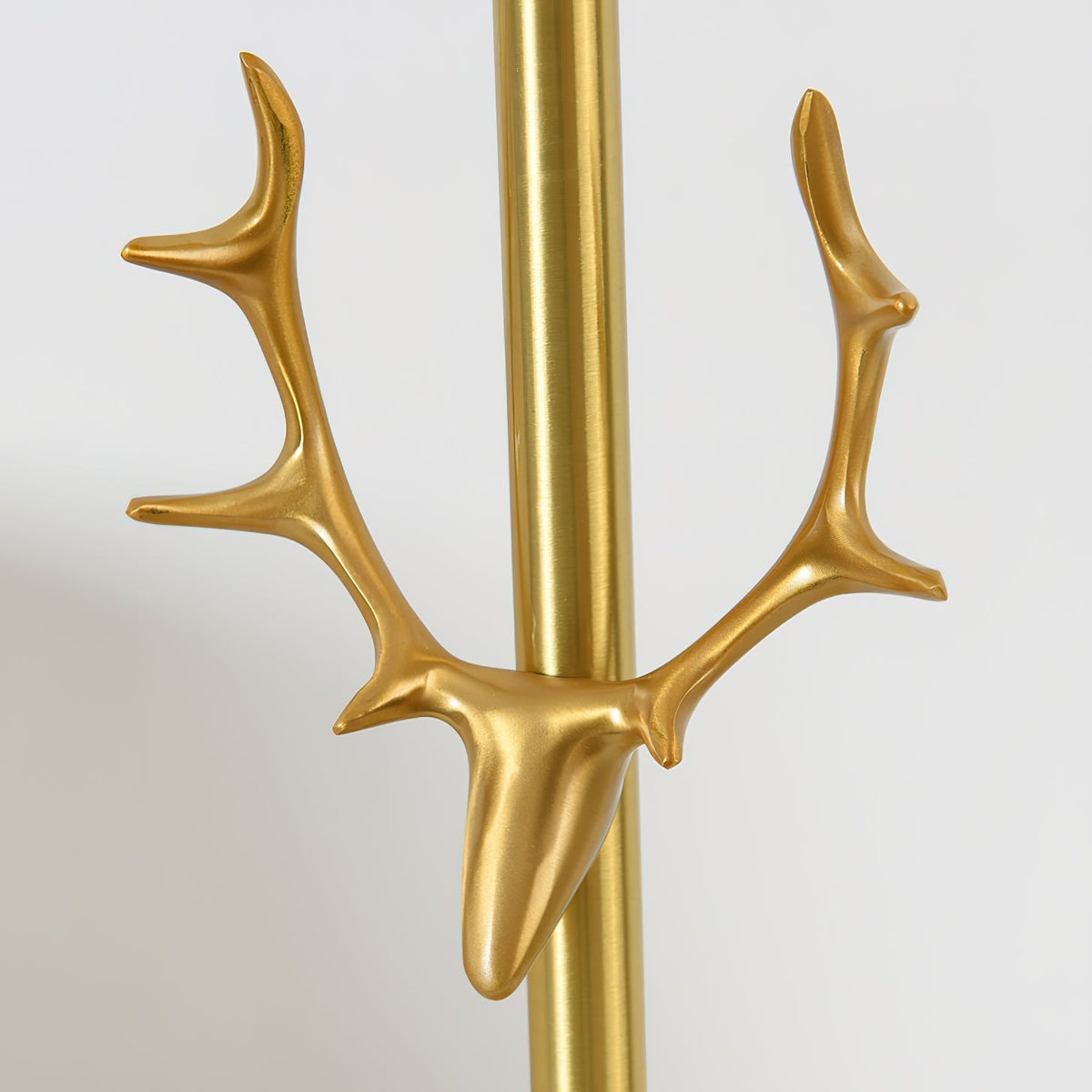 Antler Elegance Messing Tischleuchte