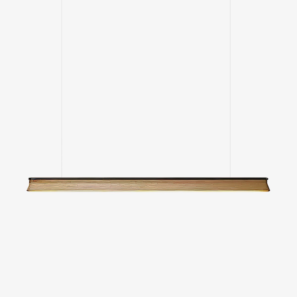 Aldeette Pendelleuchte Holzstrang minimalistisch zeitgenössisch