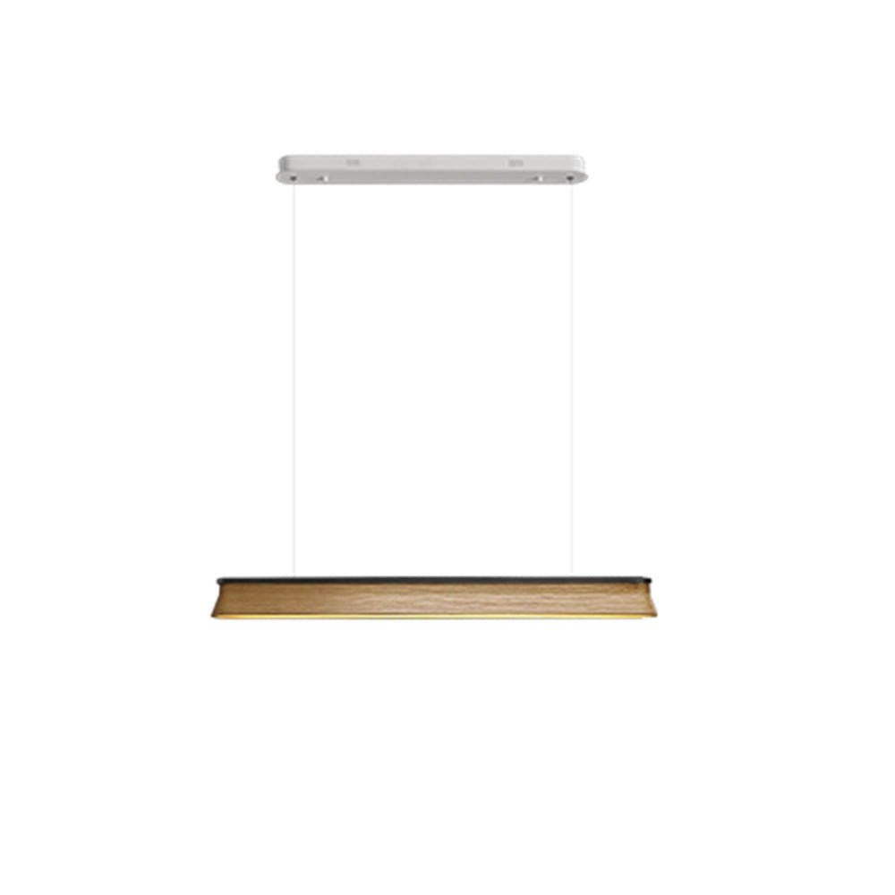 Aldeette Pendelleuchte Holzstrang minimalistisch zeitgenössisch