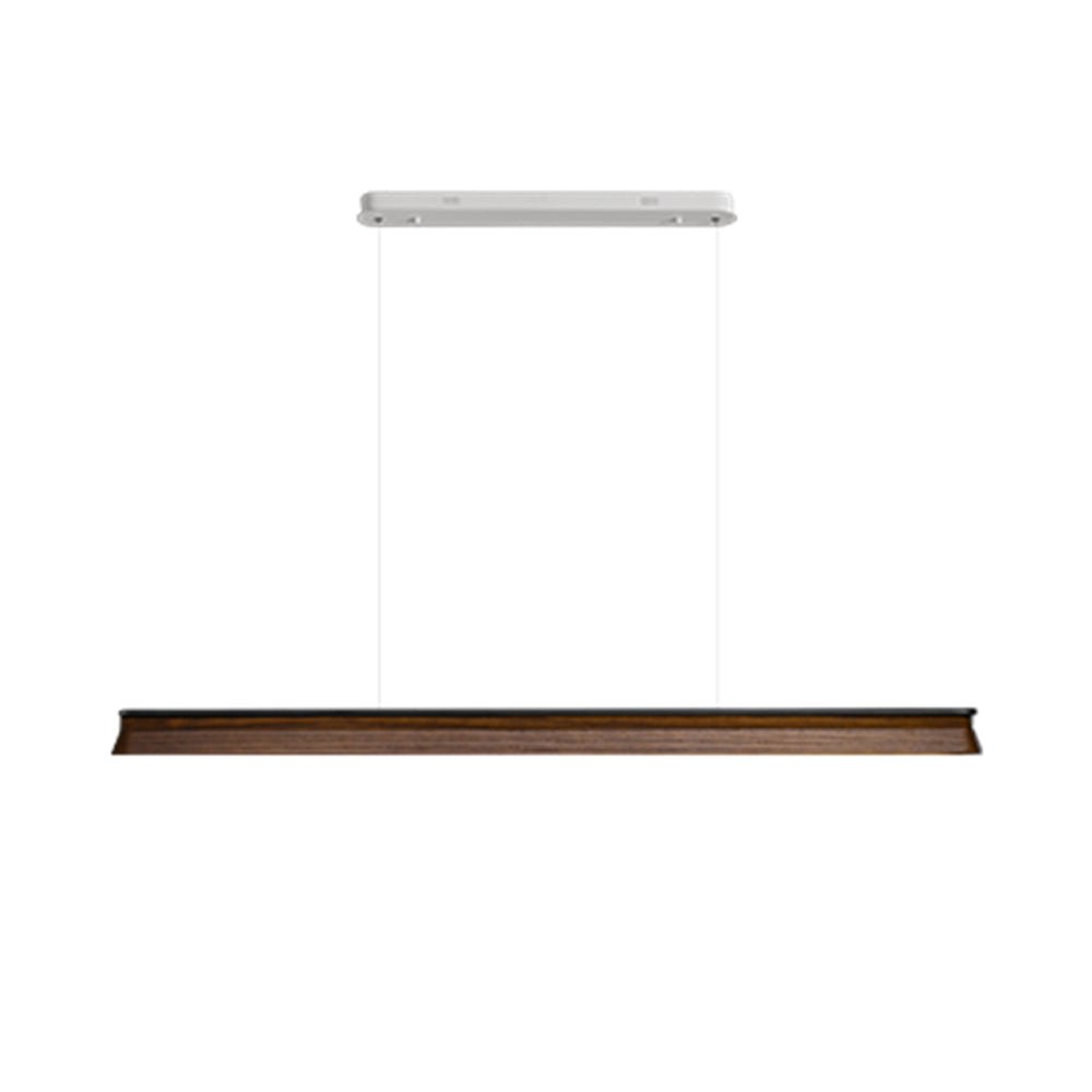 Aldeette Pendelleuchte Holzstrang minimalistisch zeitgenössisch