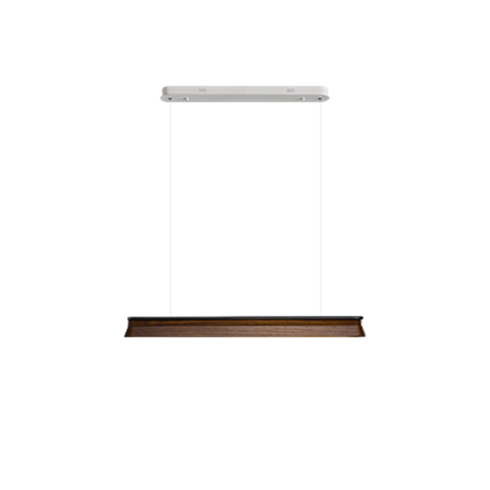 Aldeette Pendelleuchte Holzstrang minimalistisch zeitgenössisch