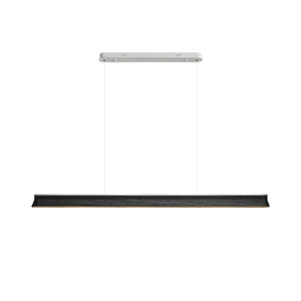 Aldeette Pendelleuchte Holzstrang minimalistisch zeitgenössisch