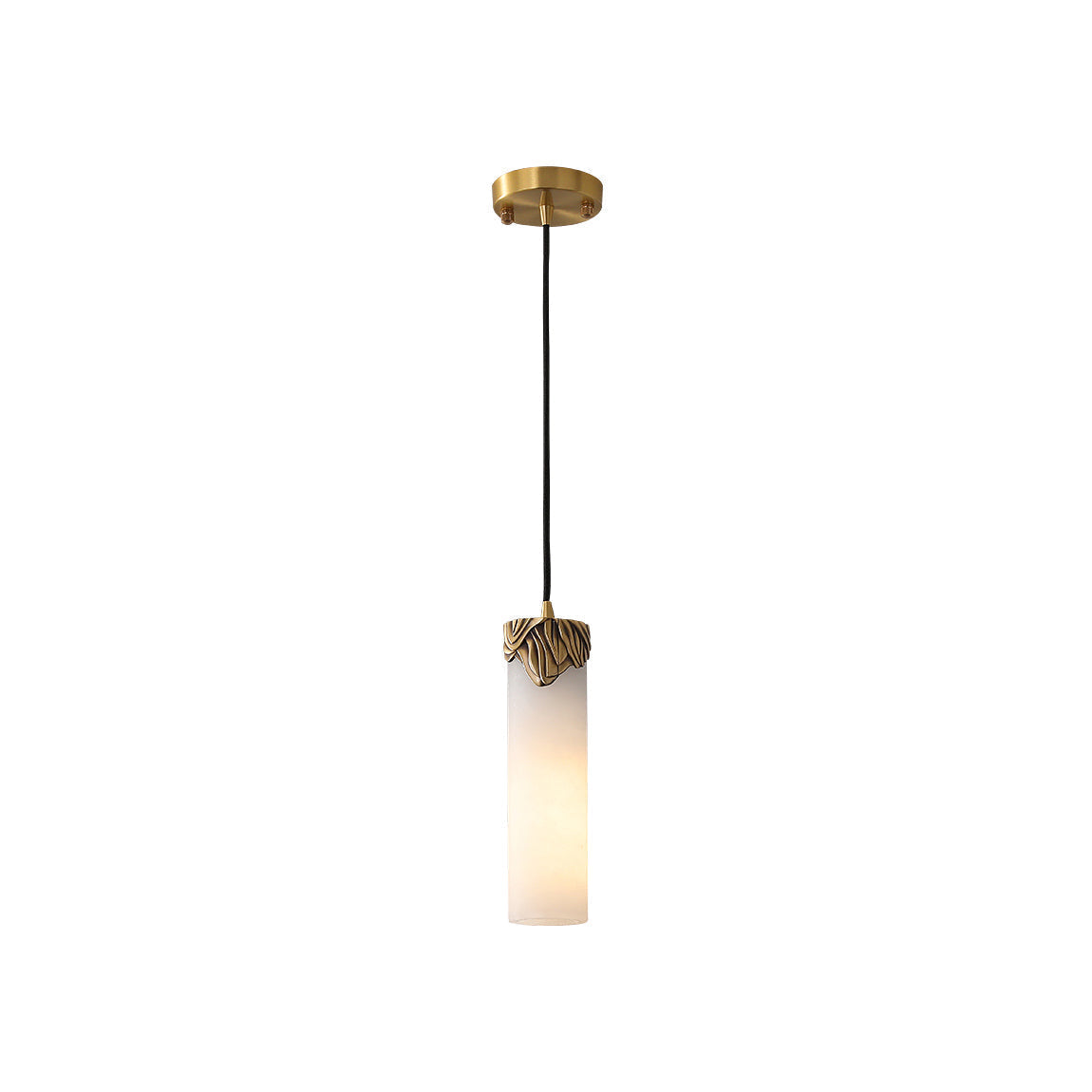 Albinenne Alabaster Pendelleuchte