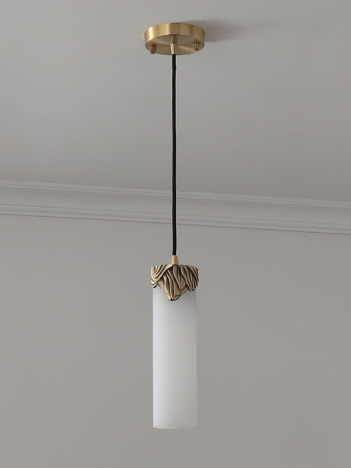Albinenne Alabaster Pendelleuchte