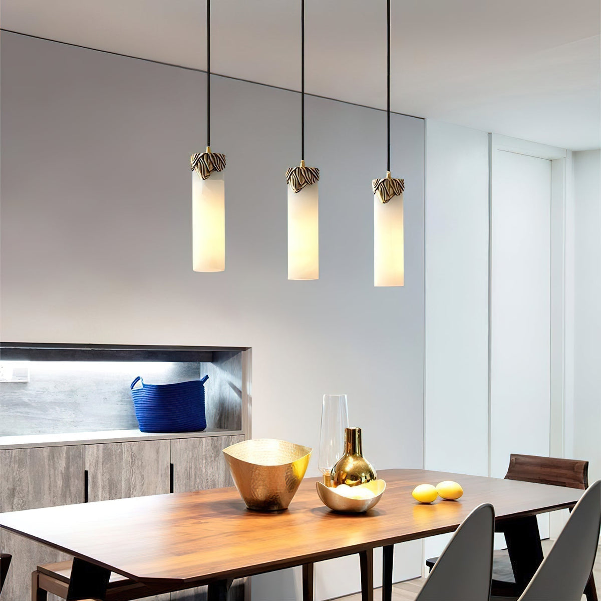 Albinenne Alabaster Pendelleuchte