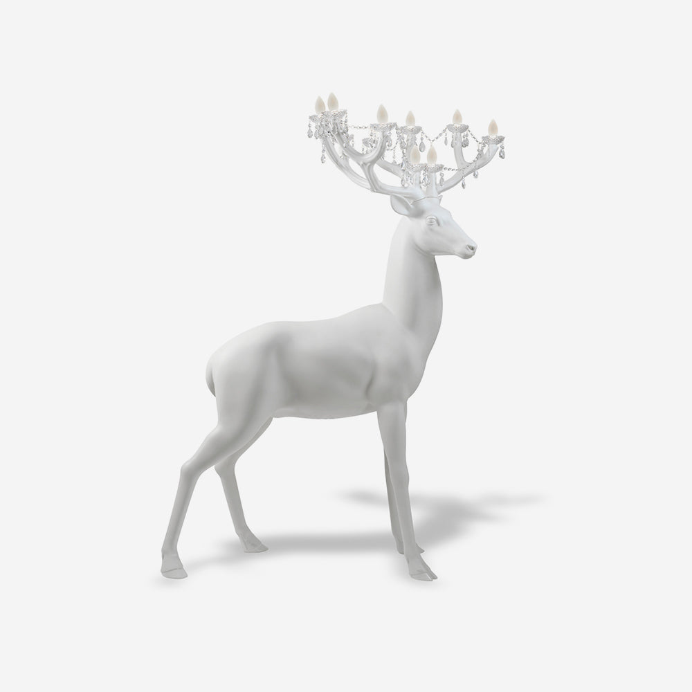 Stag Skulptur Stehleuchte