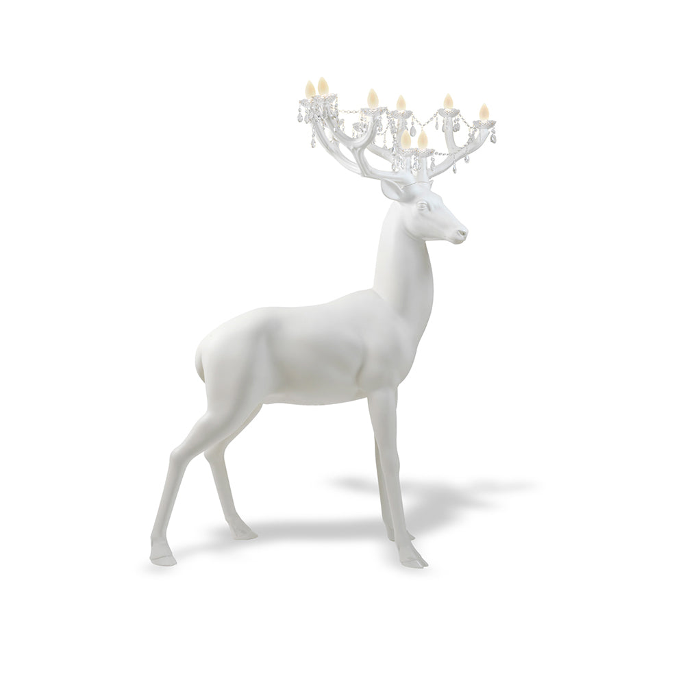 Stag Skulptur Stehleuchte