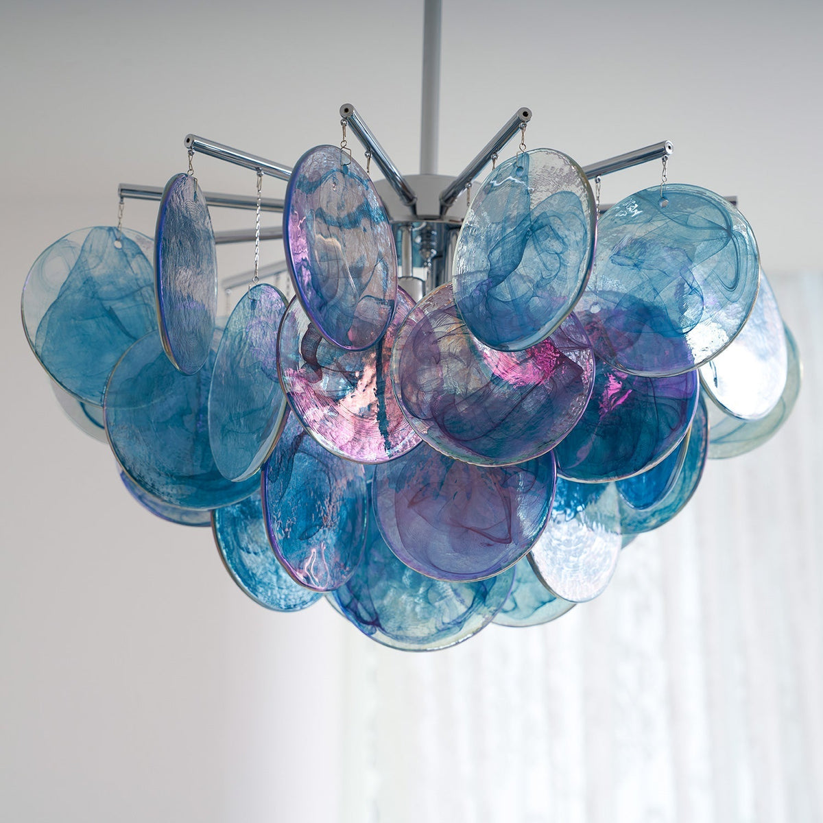 Velalissa Kronleuchter aus Glas