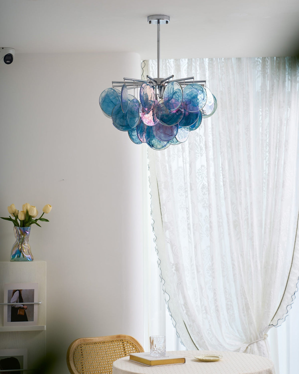 Velalissa Kronleuchter aus Glas