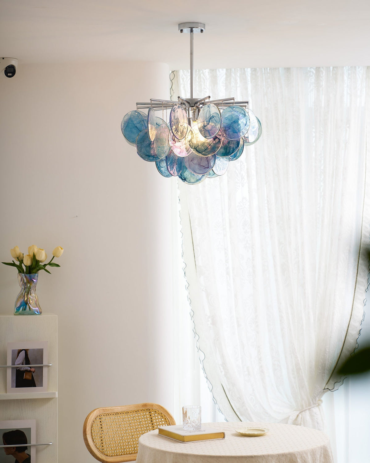 Velalissa Kronleuchter aus Glas