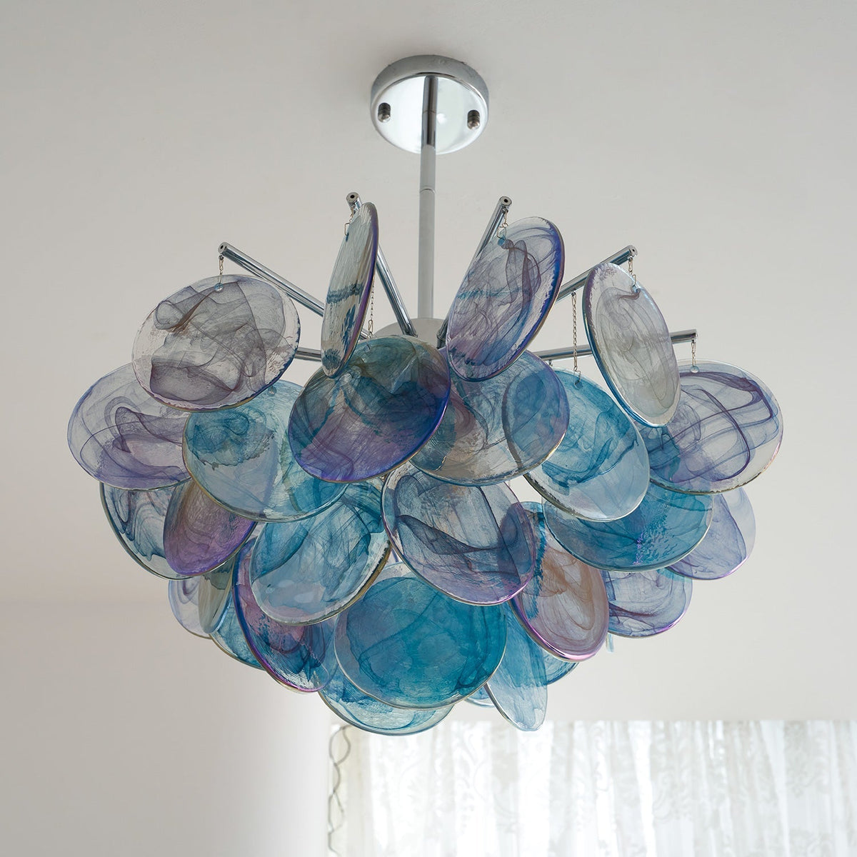 Velalissa Kronleuchter aus Glas