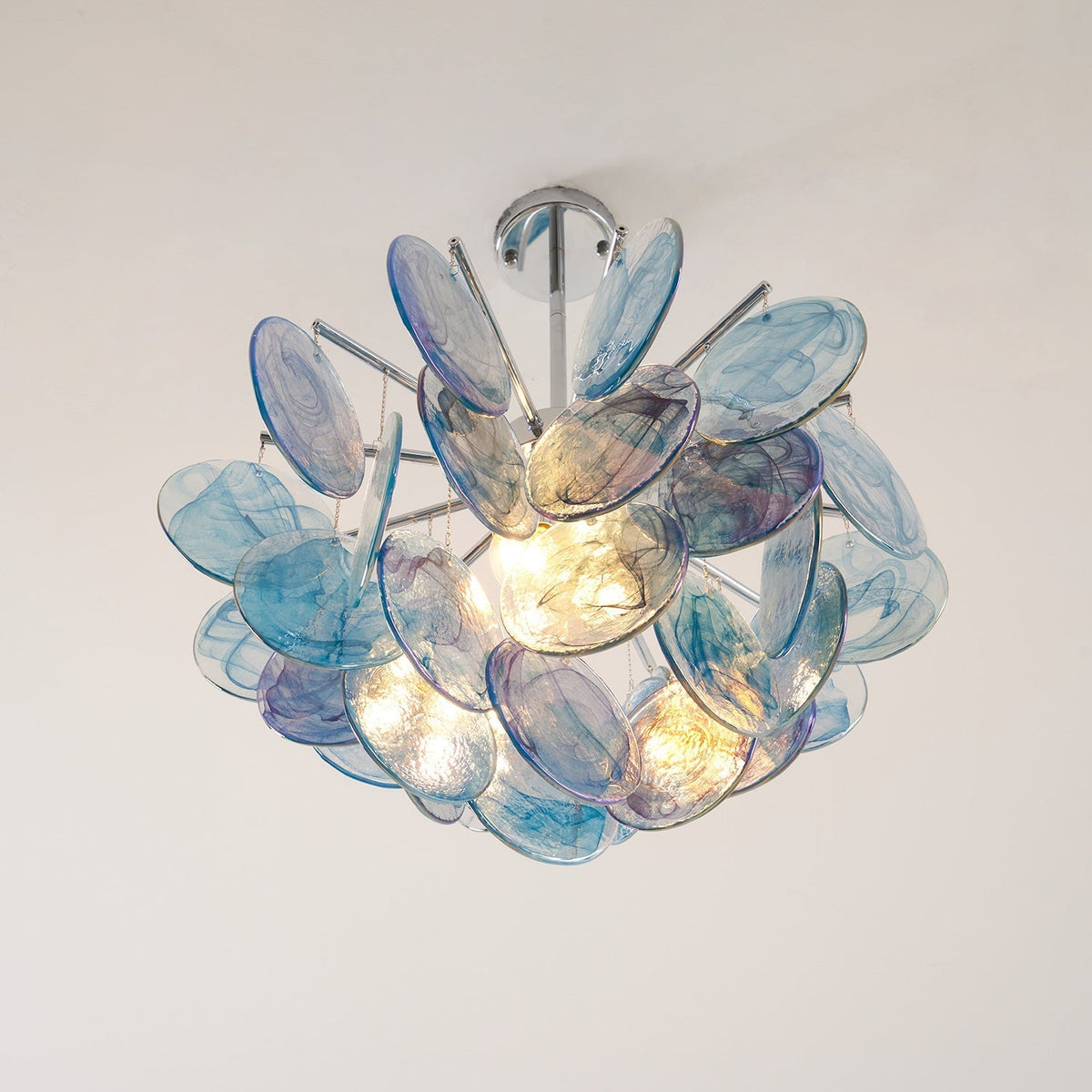 Velalissa Kronleuchter aus Glas