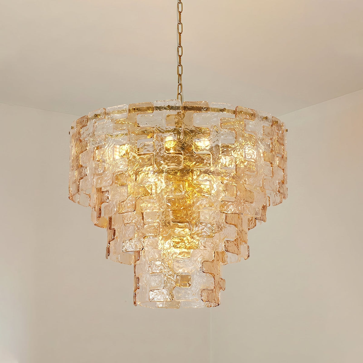 Kronleuchter aus Glas