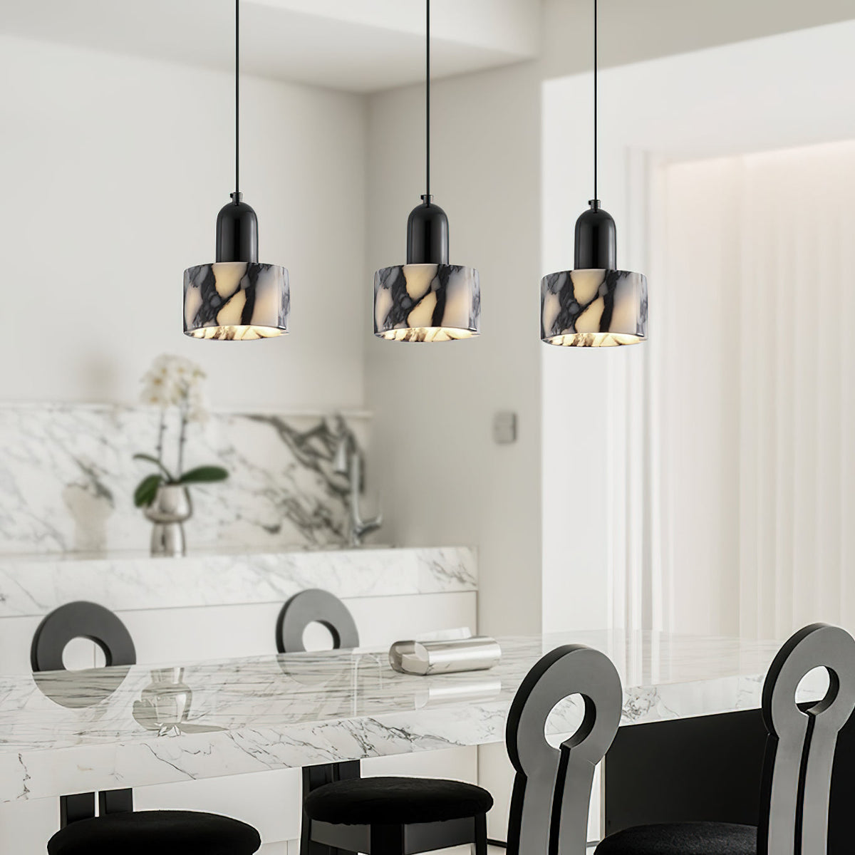 Flair Marmor-Pendelleuchte
