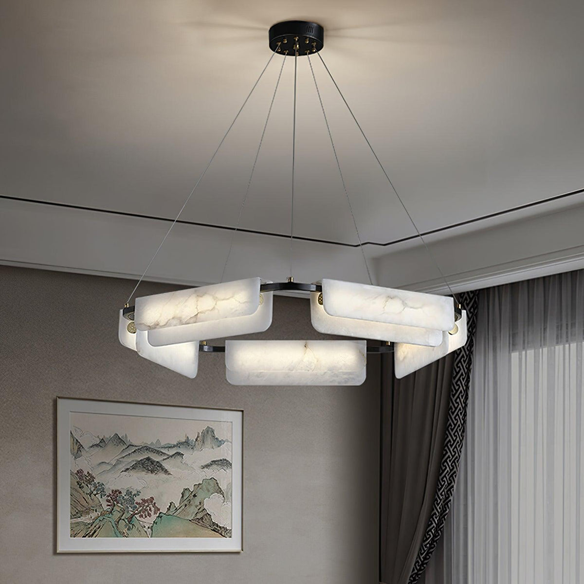 Circona Alabaster Pendelleuchte