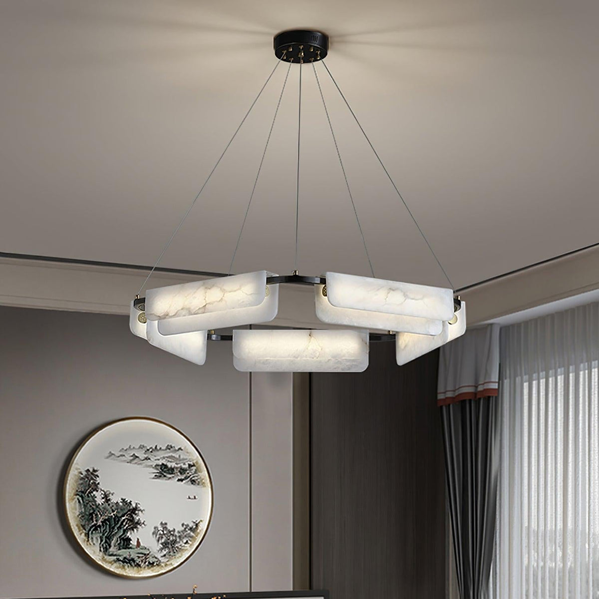 Circona Alabaster Pendelleuchte