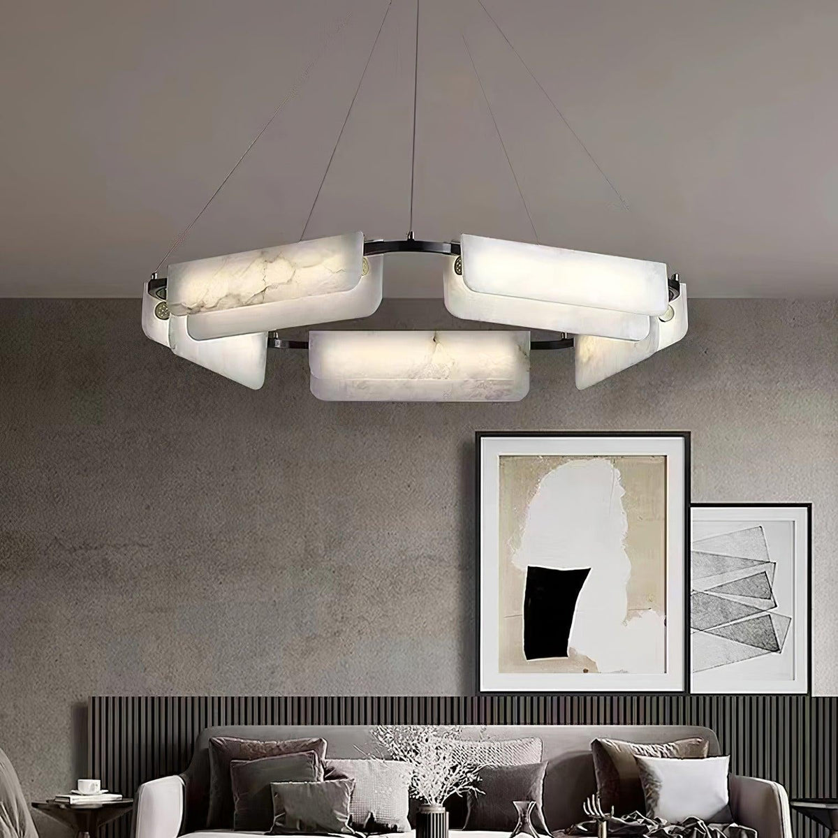Circona Alabaster Pendelleuchte