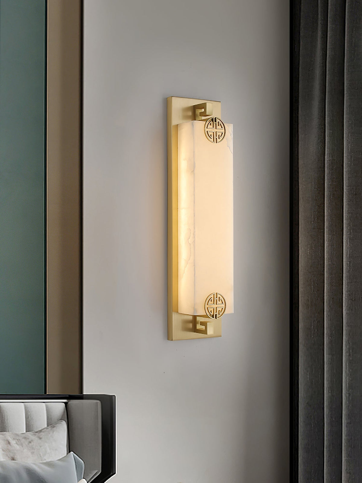 Kelen Alabaster-Wandleuchte 4 Stil