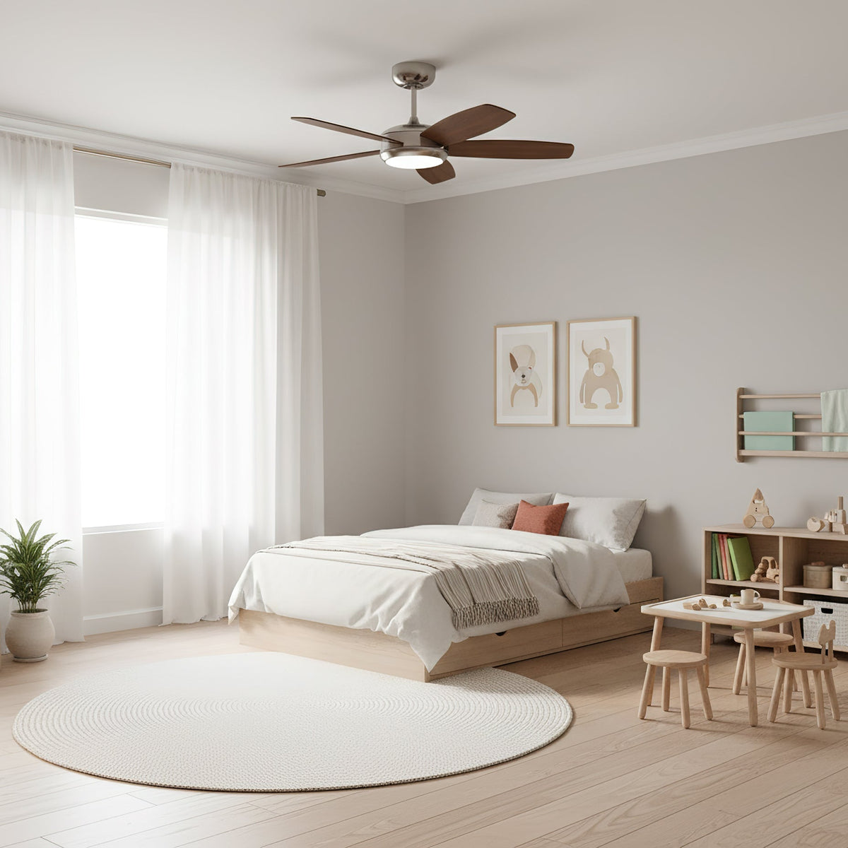 Clive Deckenventilator mit Beleuchtung
