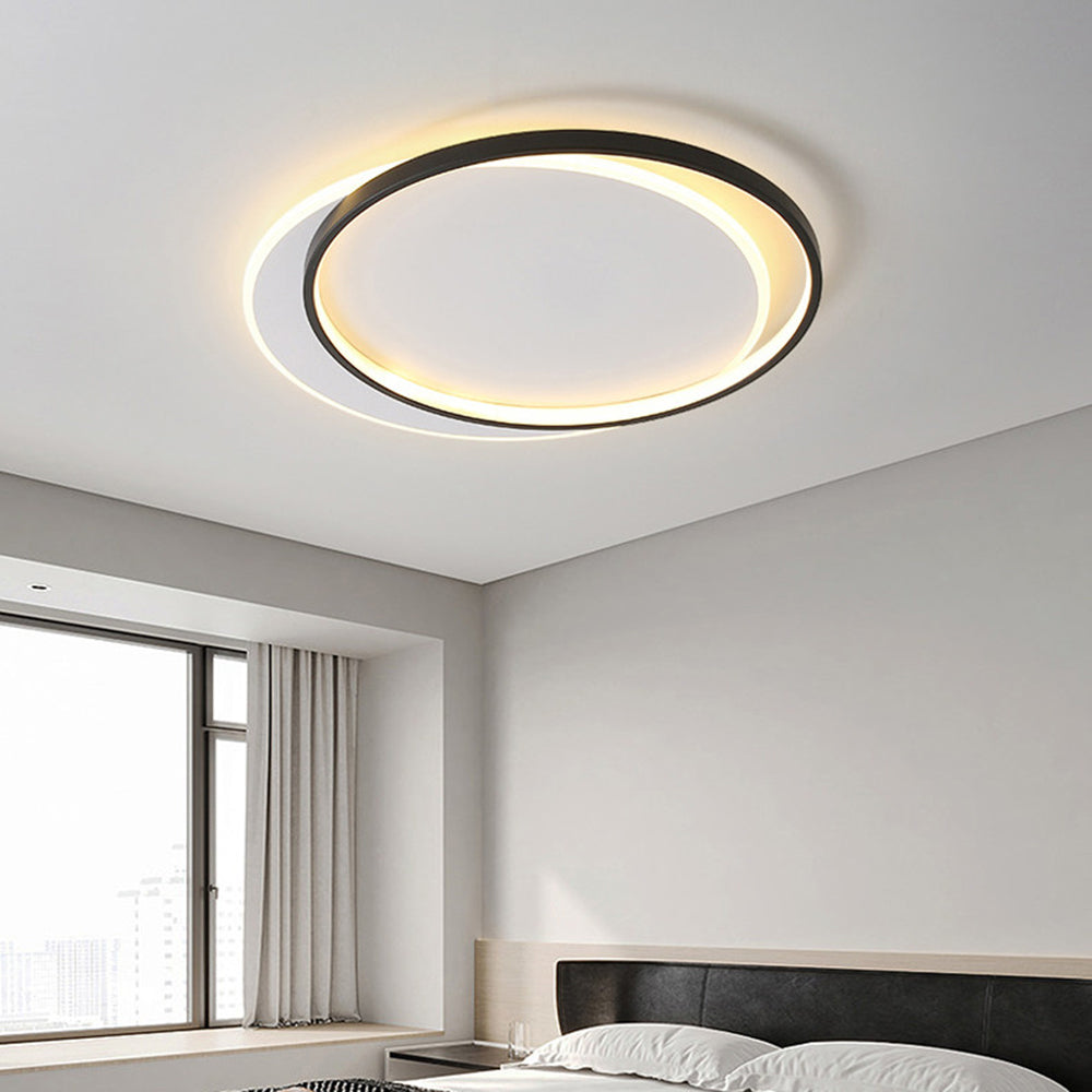 Arisha Modern LED Deckenleuchte Weiß Wohn/Schlafzimmer Metall&Acryl