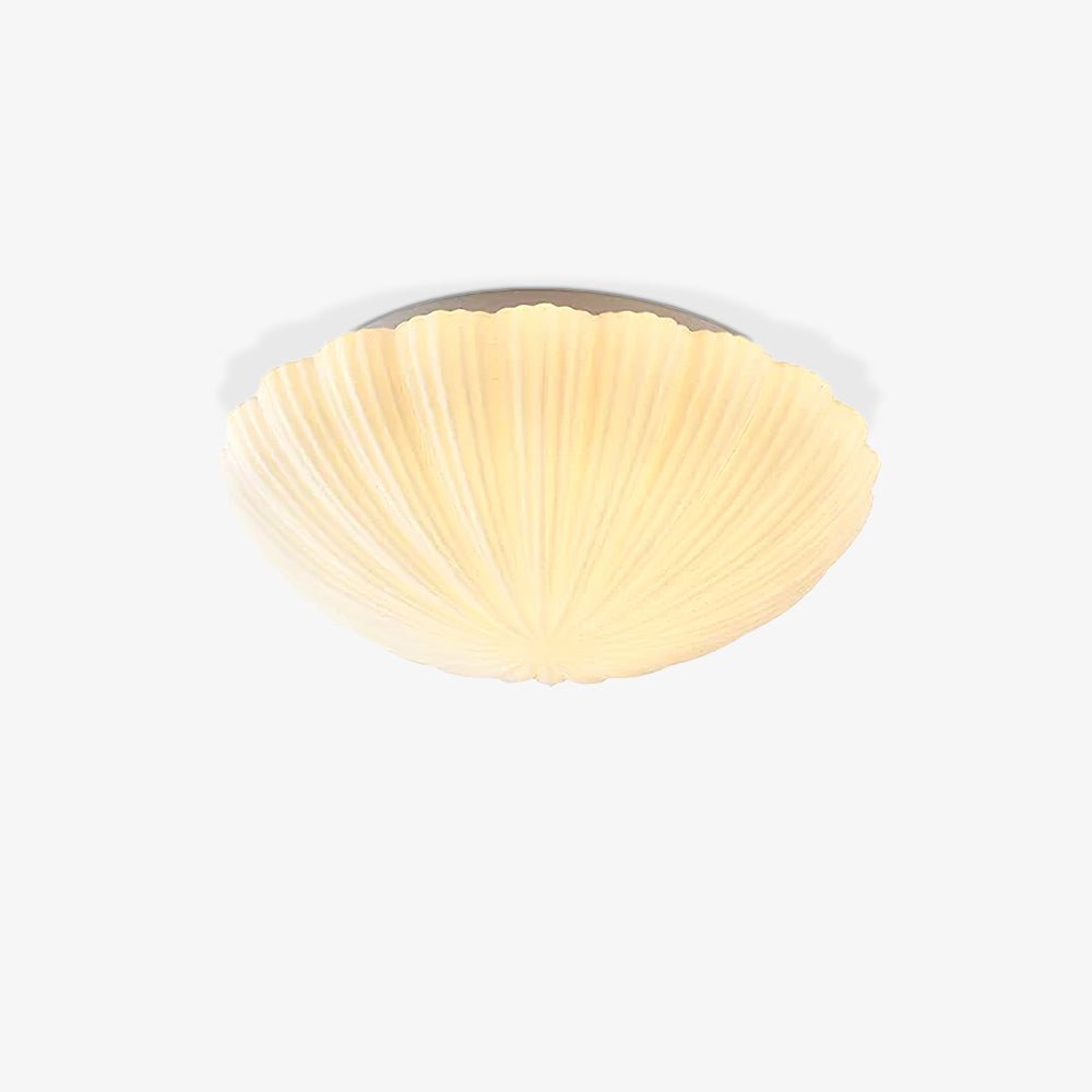Elo Deckenleuchte Muschelform gerippt weich elegant