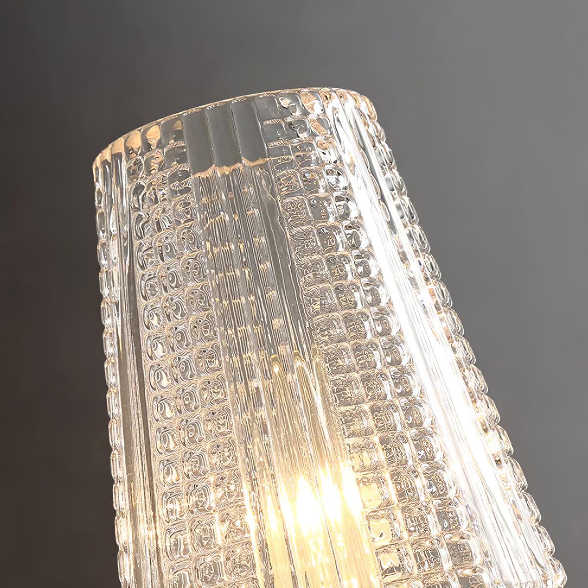 Elyisora Wandleuchte Messing Kristall Elegant
