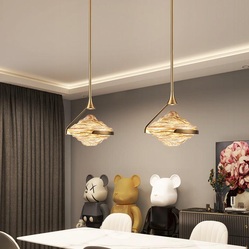Elyarette Diamant-Kristall-Pendelleuchte