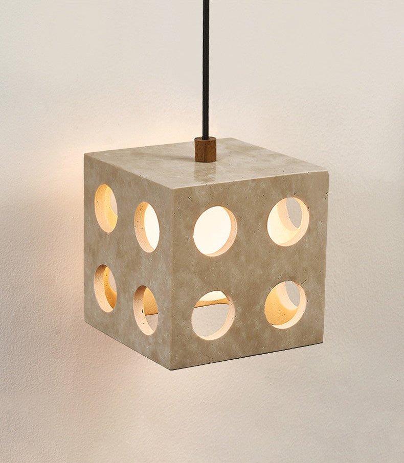 Daxen Travertine Pendelleuchte