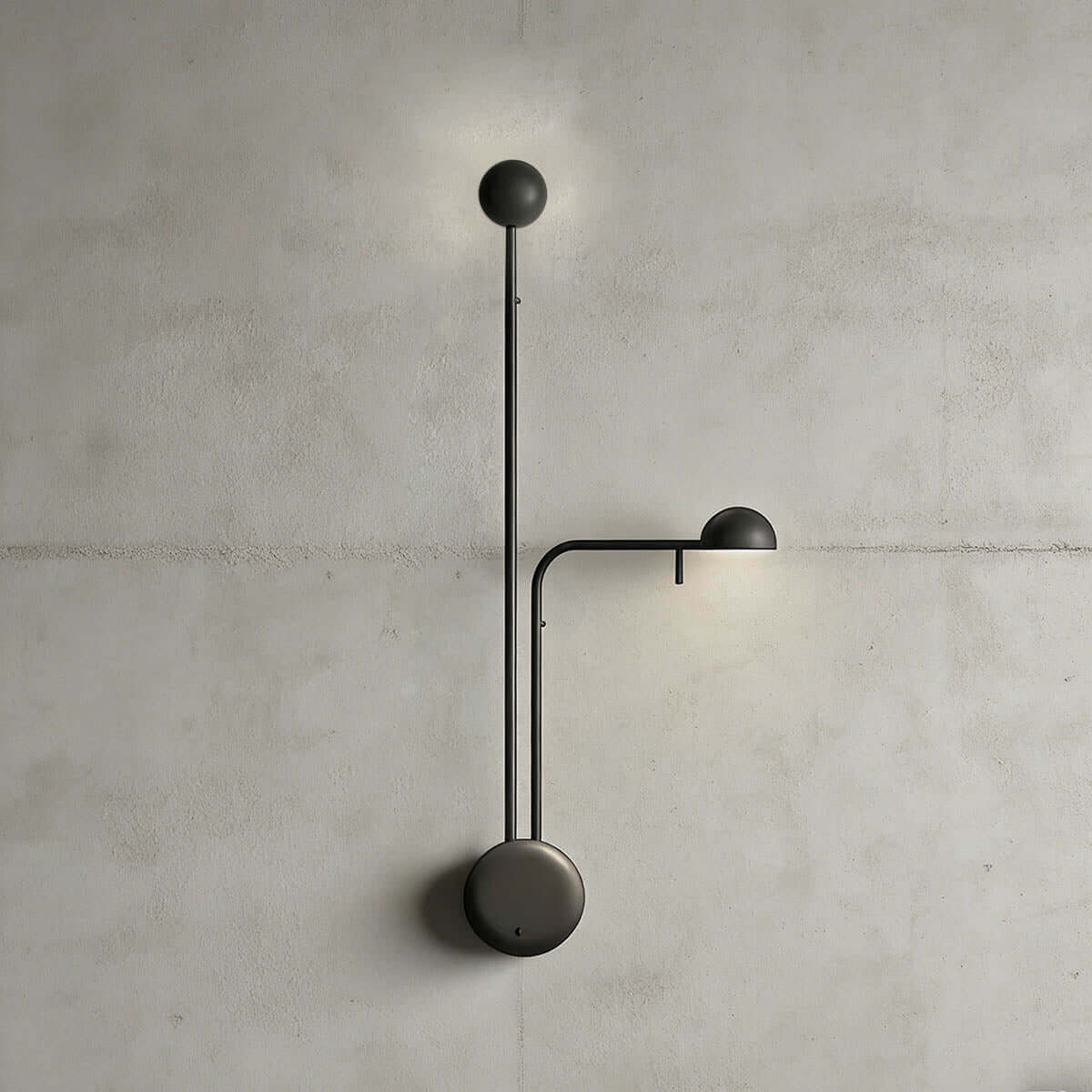 Disc Base Dome Wandleuchte