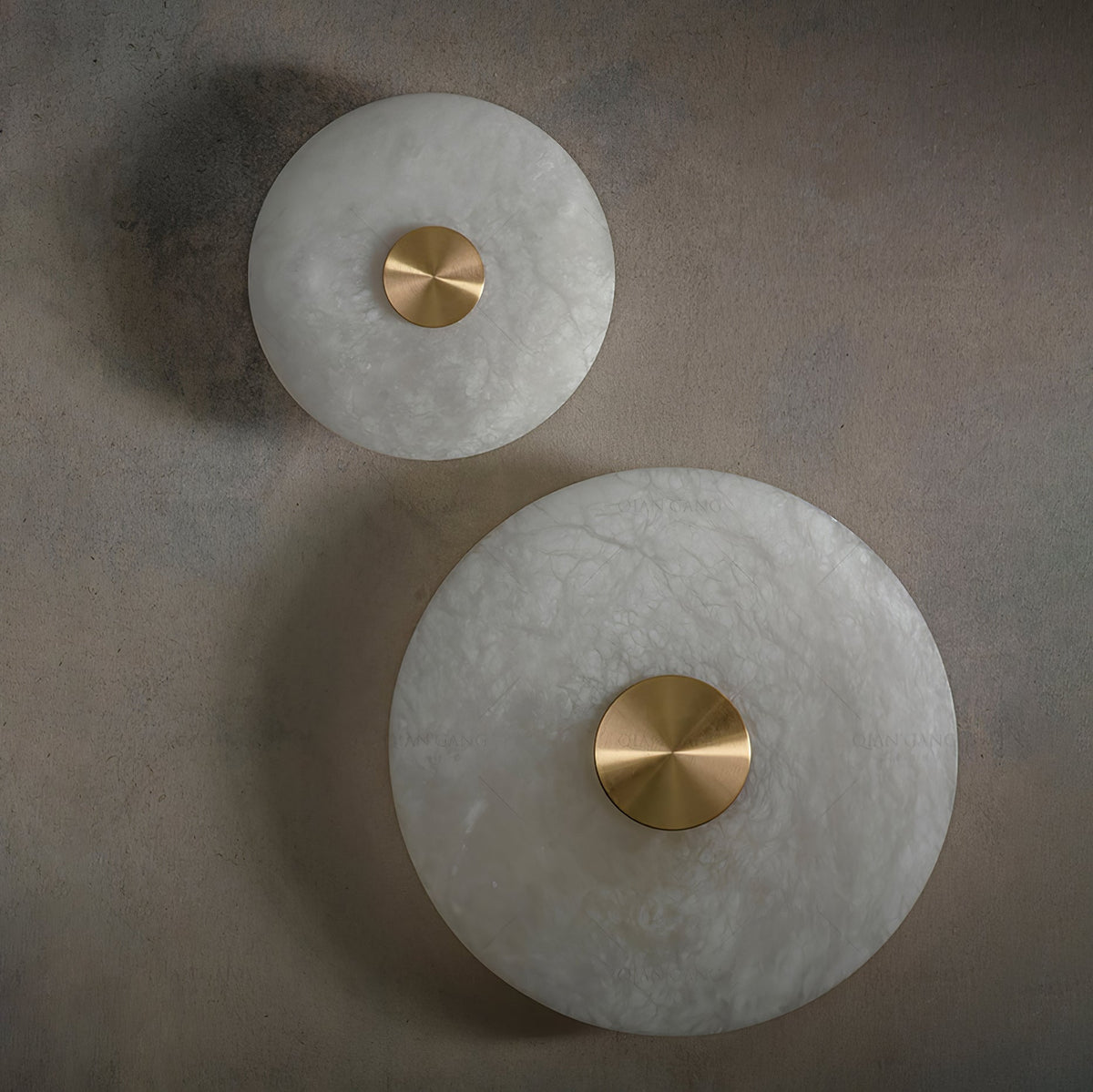 Selina Minimalistische Deckenleuchte aus Alabaster