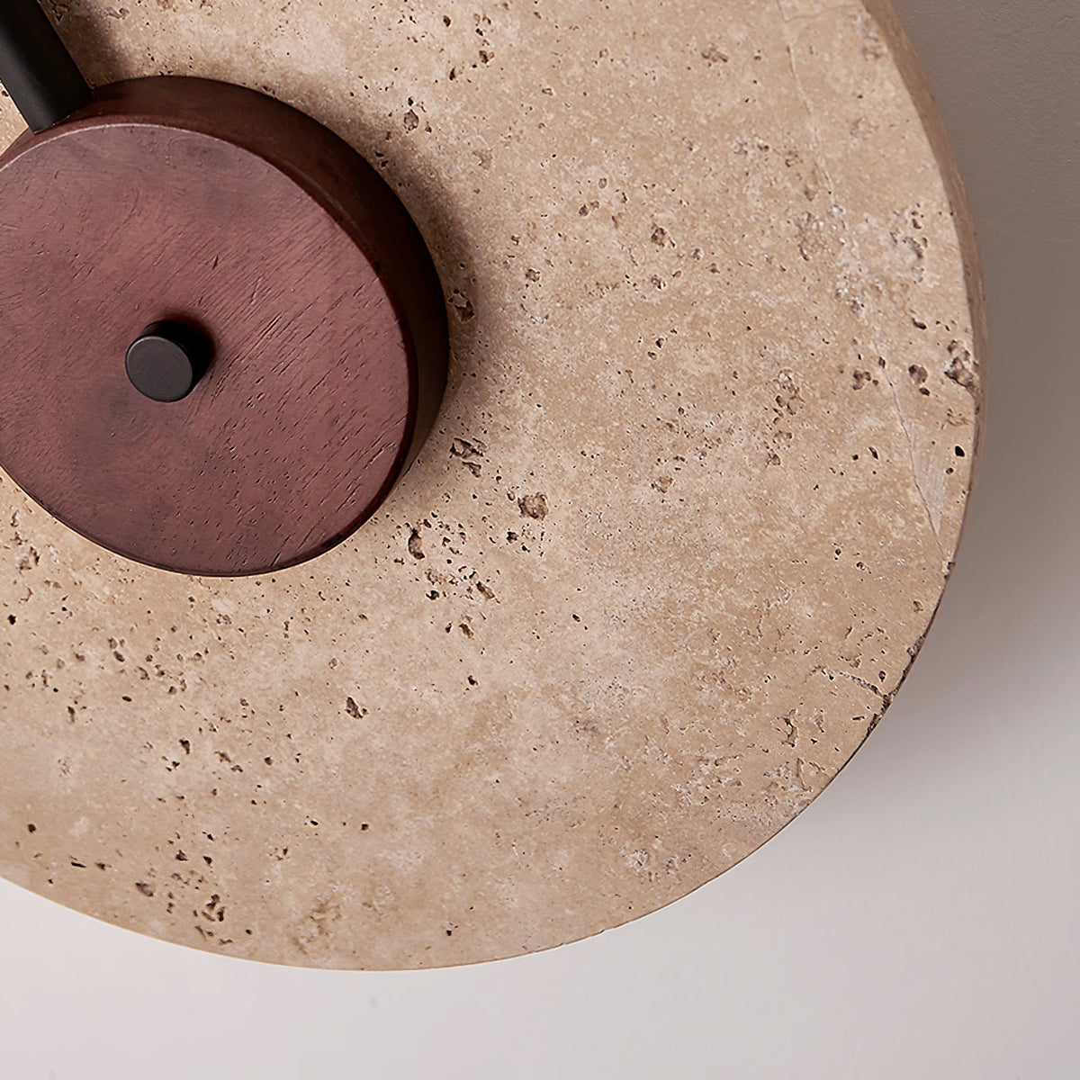 Elysia Travertine-Wandleuchte