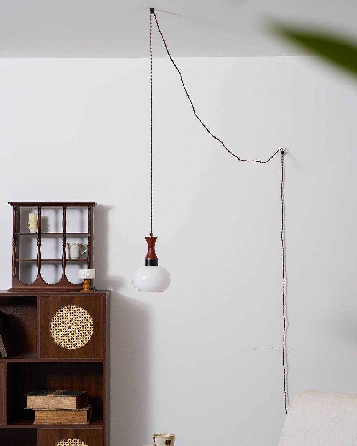 Chara Plug-In-Pendelleuchte