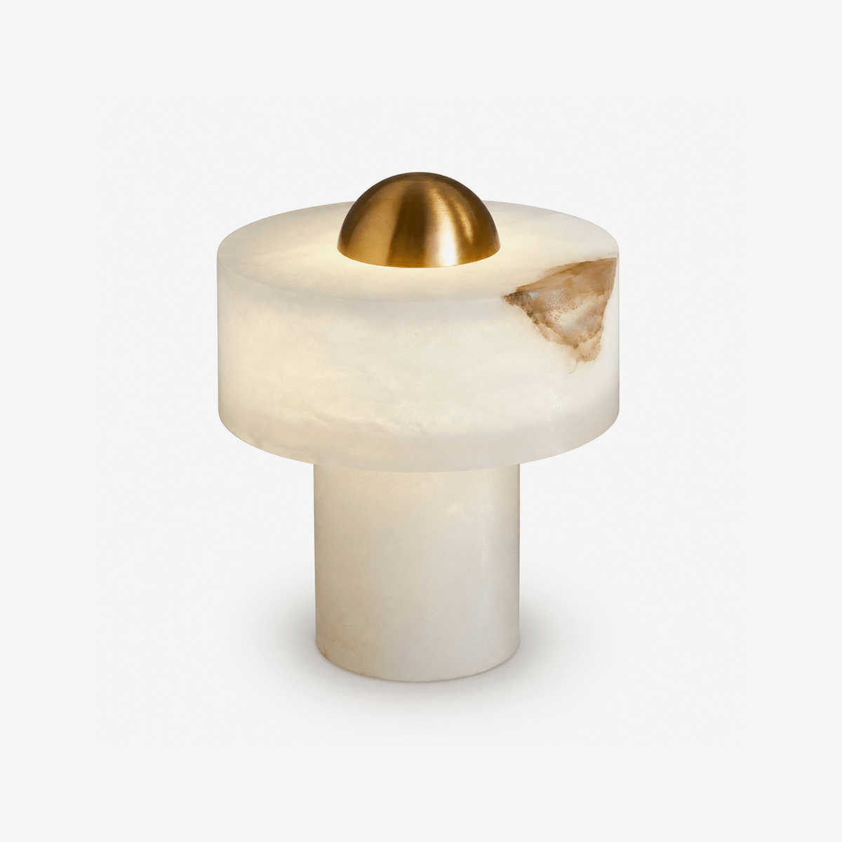 Avenisise Alabaster-Tischlampe