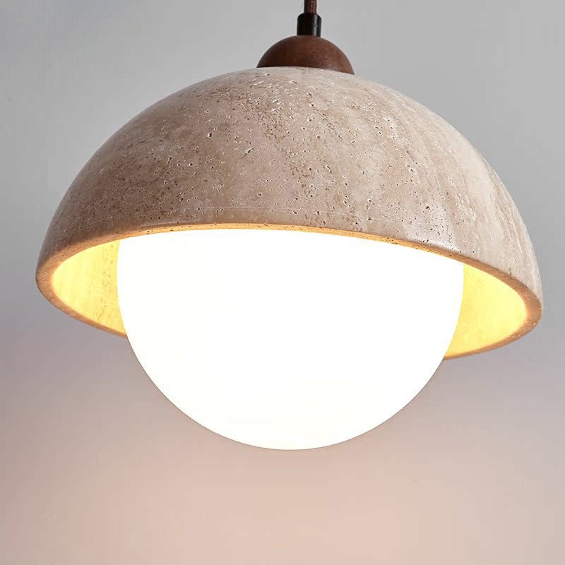 Nolven Travertine Pendelleuchte