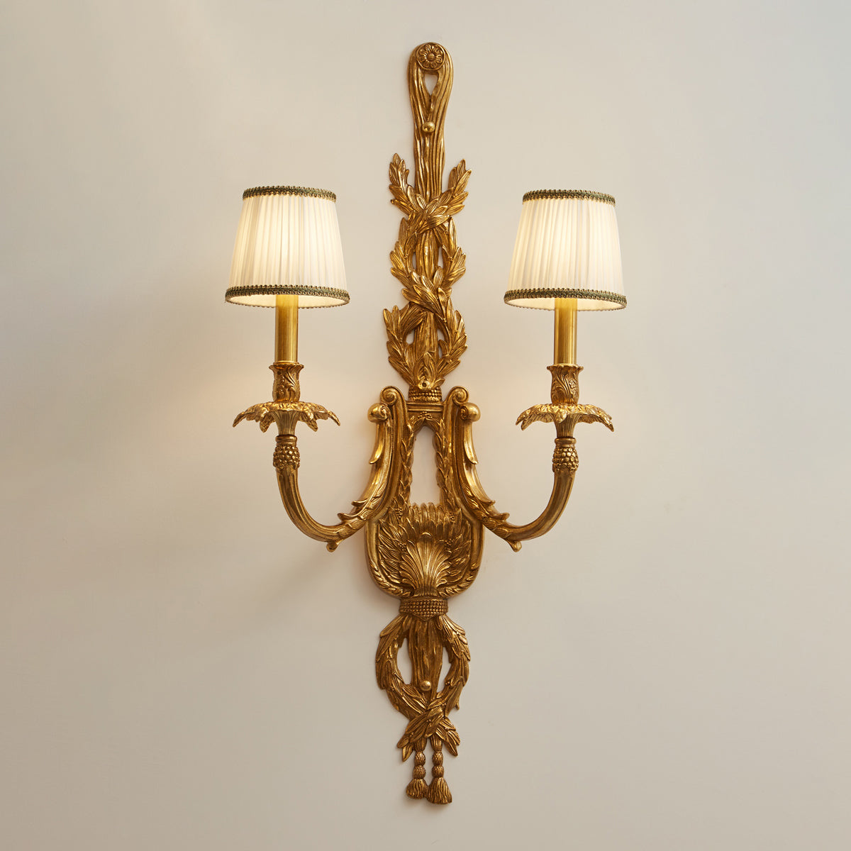 Oriinelle Messing-Wandleuchte