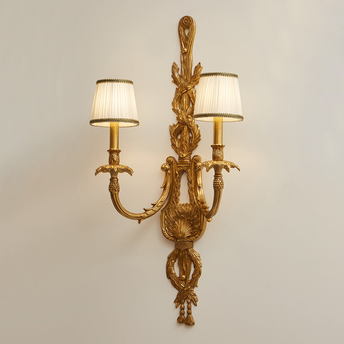 Oriinelle Messing-Wandleuchte
