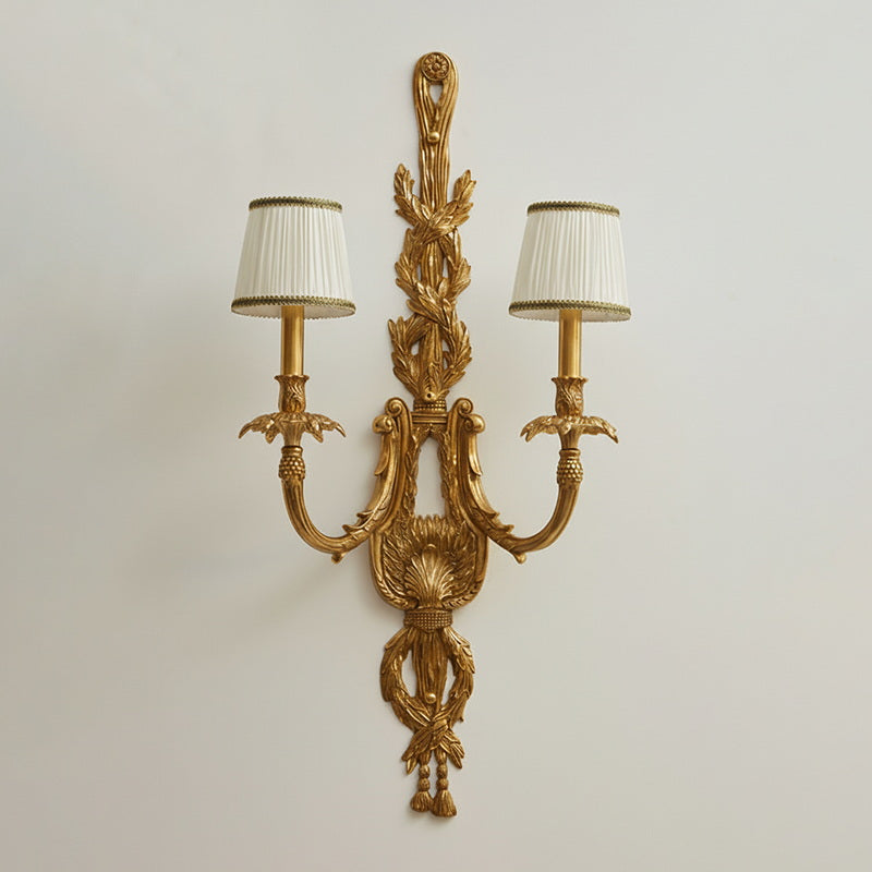 Oriinelle Messing-Wandleuchte