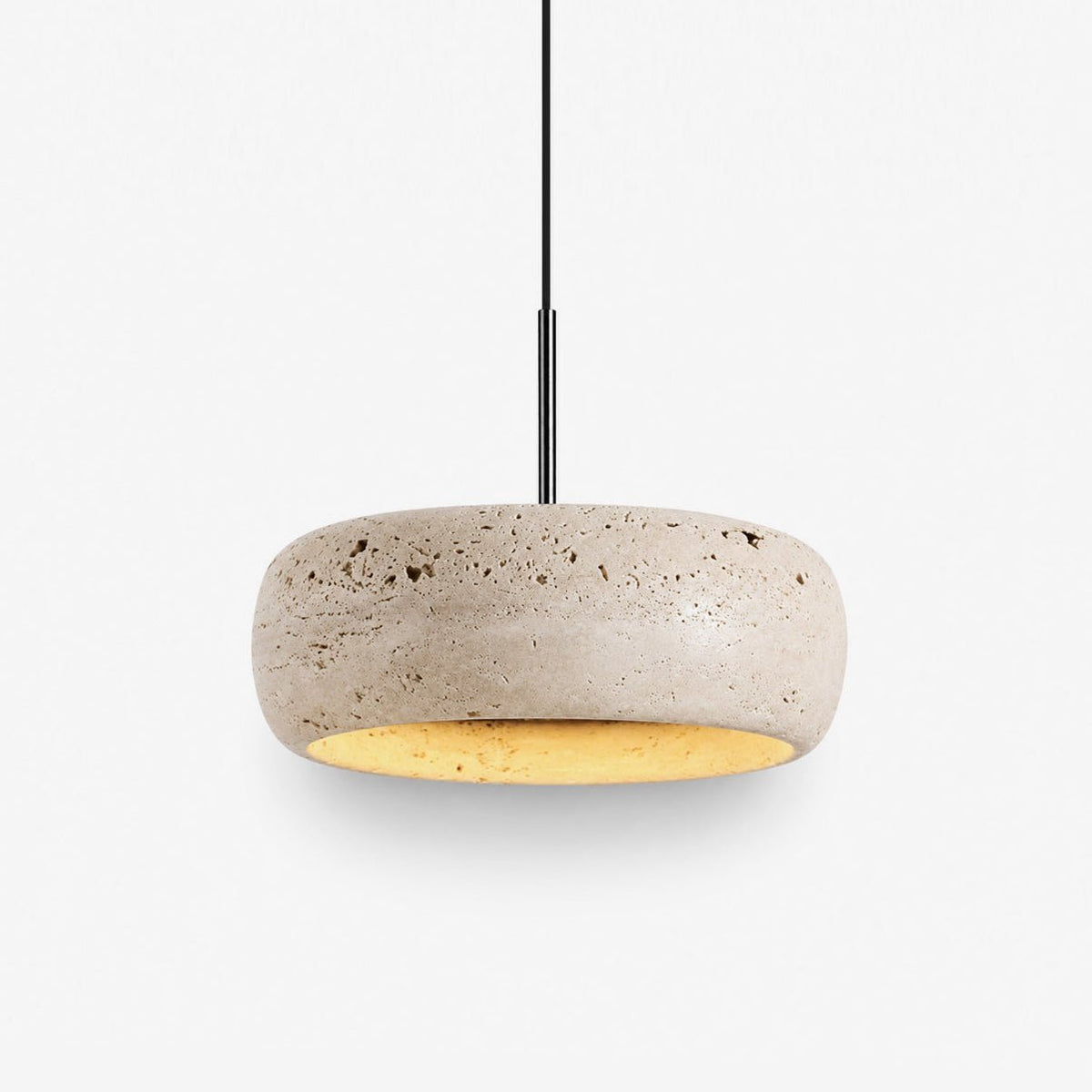 Donut Travertine Pendelleuchte