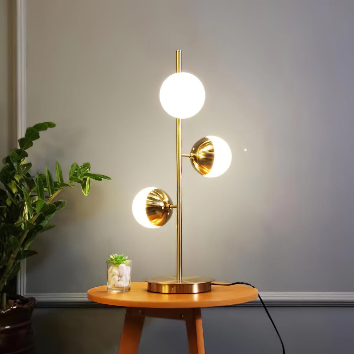Myliryre Mid-Century-Stil Messing Stehleuchte