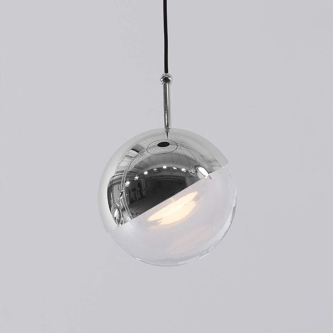 Zaneth Pendelleuchte Stahl Glas Multi Drop Kugel Minimalistisch für Treppenhaus
