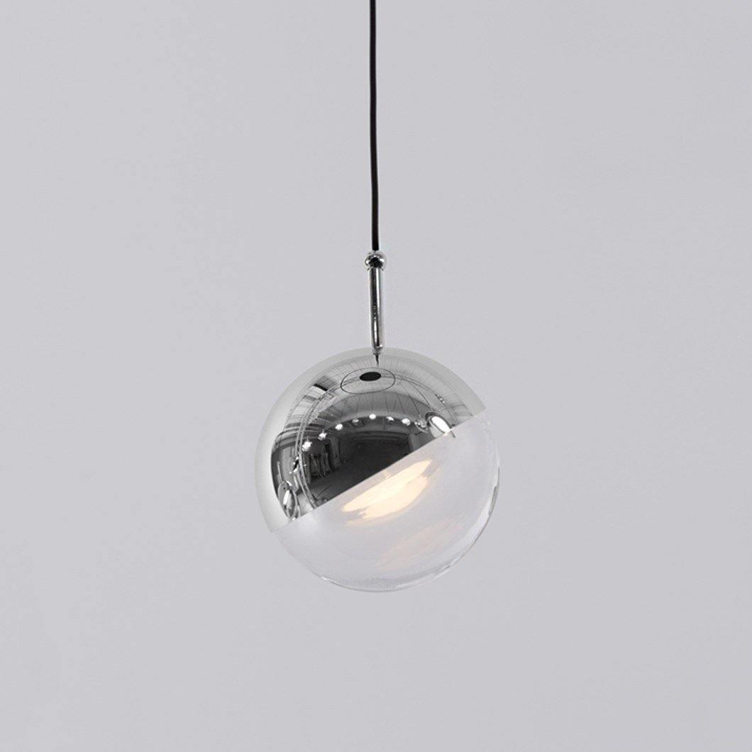 Zaneth Pendelleuchte Stahl Glas Multi Drop Kugel Minimalistisch für Treppenhaus