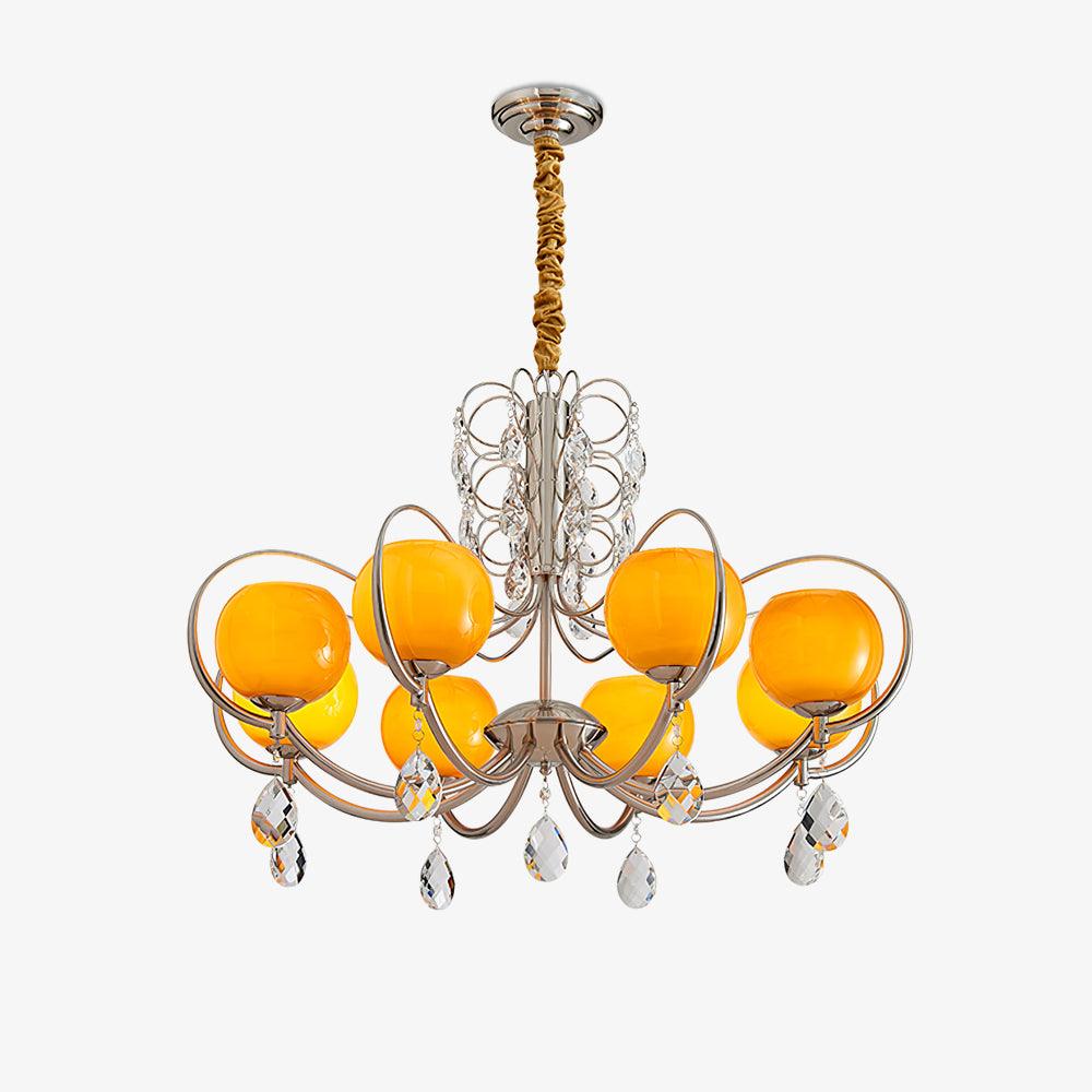 Celisine luxuriöser Kronleuchter aus Glas