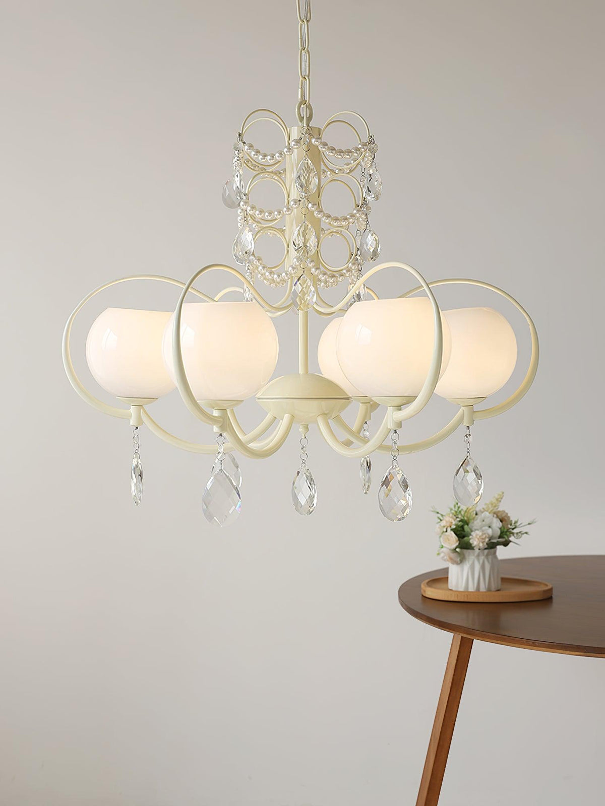 Celisine luxuriöser Kronleuchter aus Glas